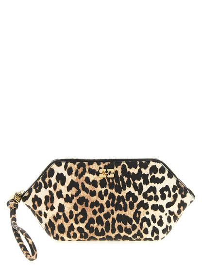 Ganni Brown Polyester Other Accessories