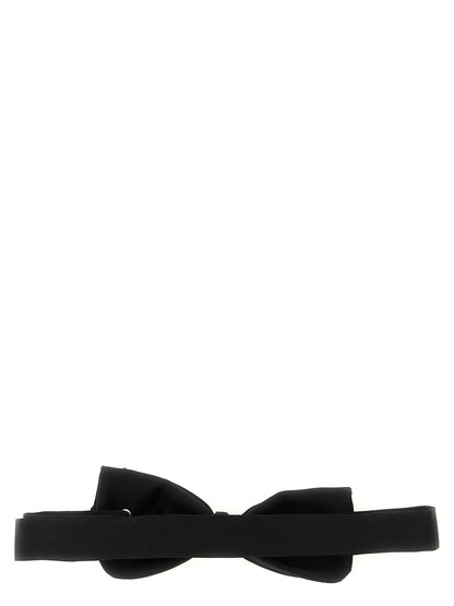 Pal Zileri Black Polyester Bowtie