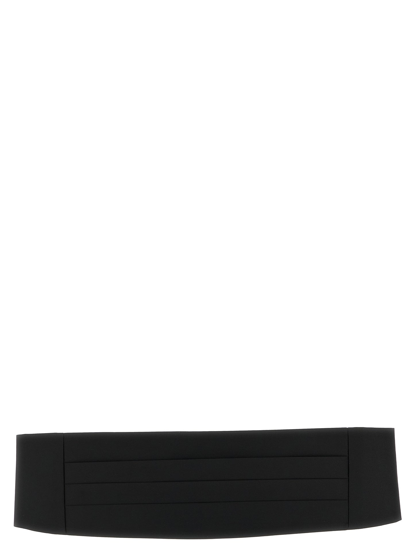 Pal Zileri Black Polyester Cummerbund