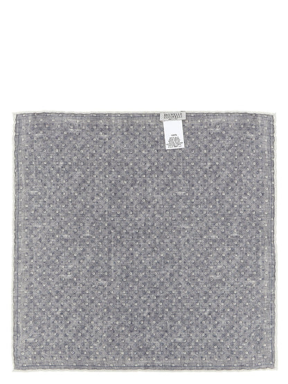 Brunello Cucinelli Multicolor Silk Foulard