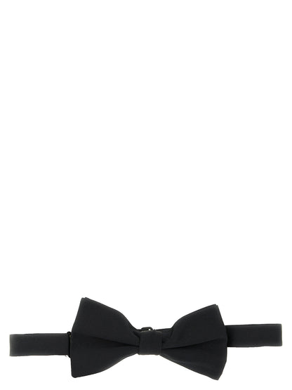 Valentino Garavani Black Silk Bowtie