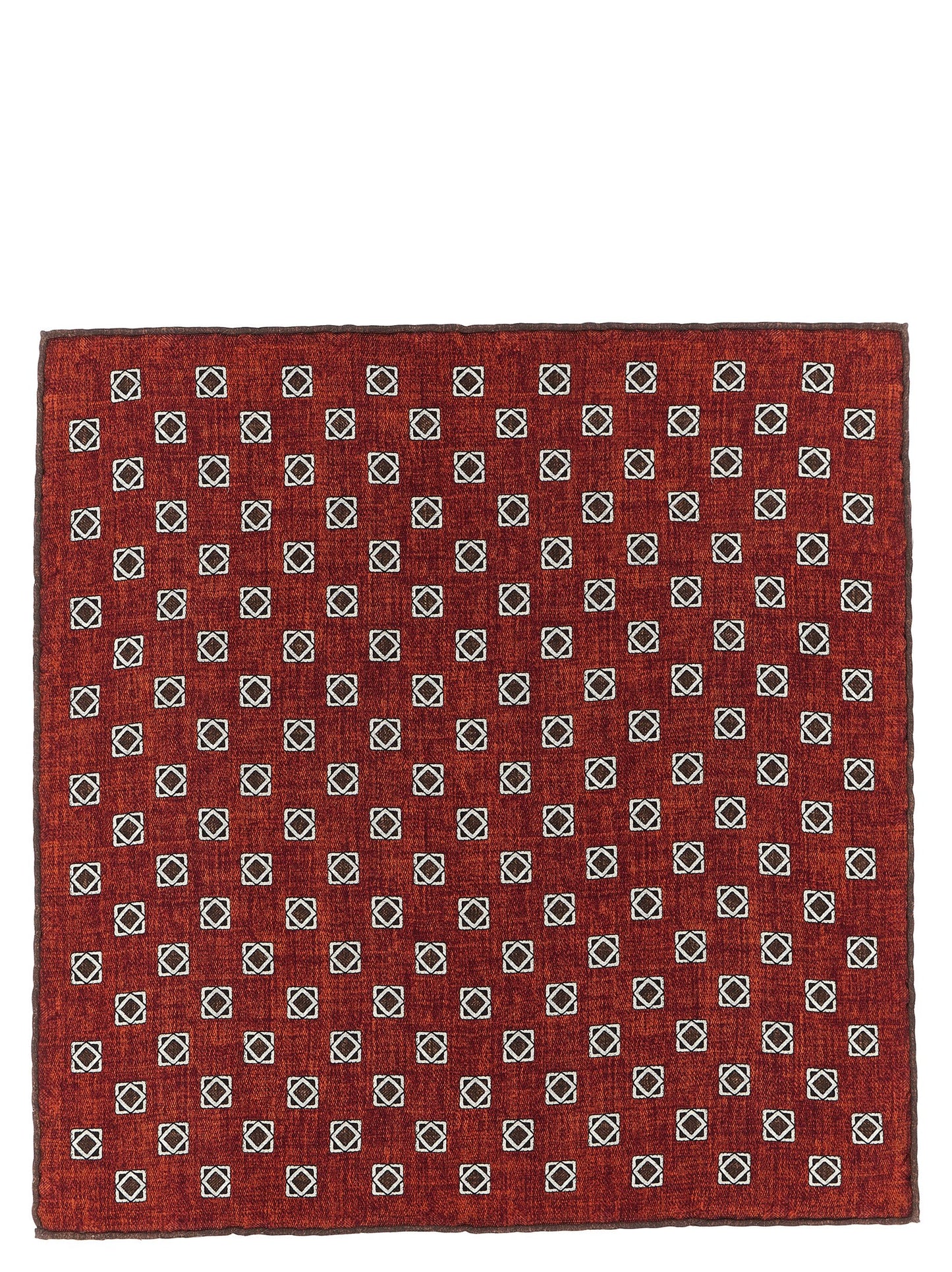 Brunello Cucinelli Multicolor Silk Pocket Square