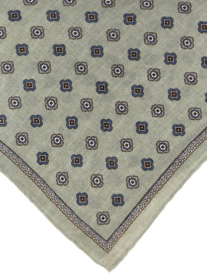 Brunello Cucinelli Multicolor Silk Pocket Square