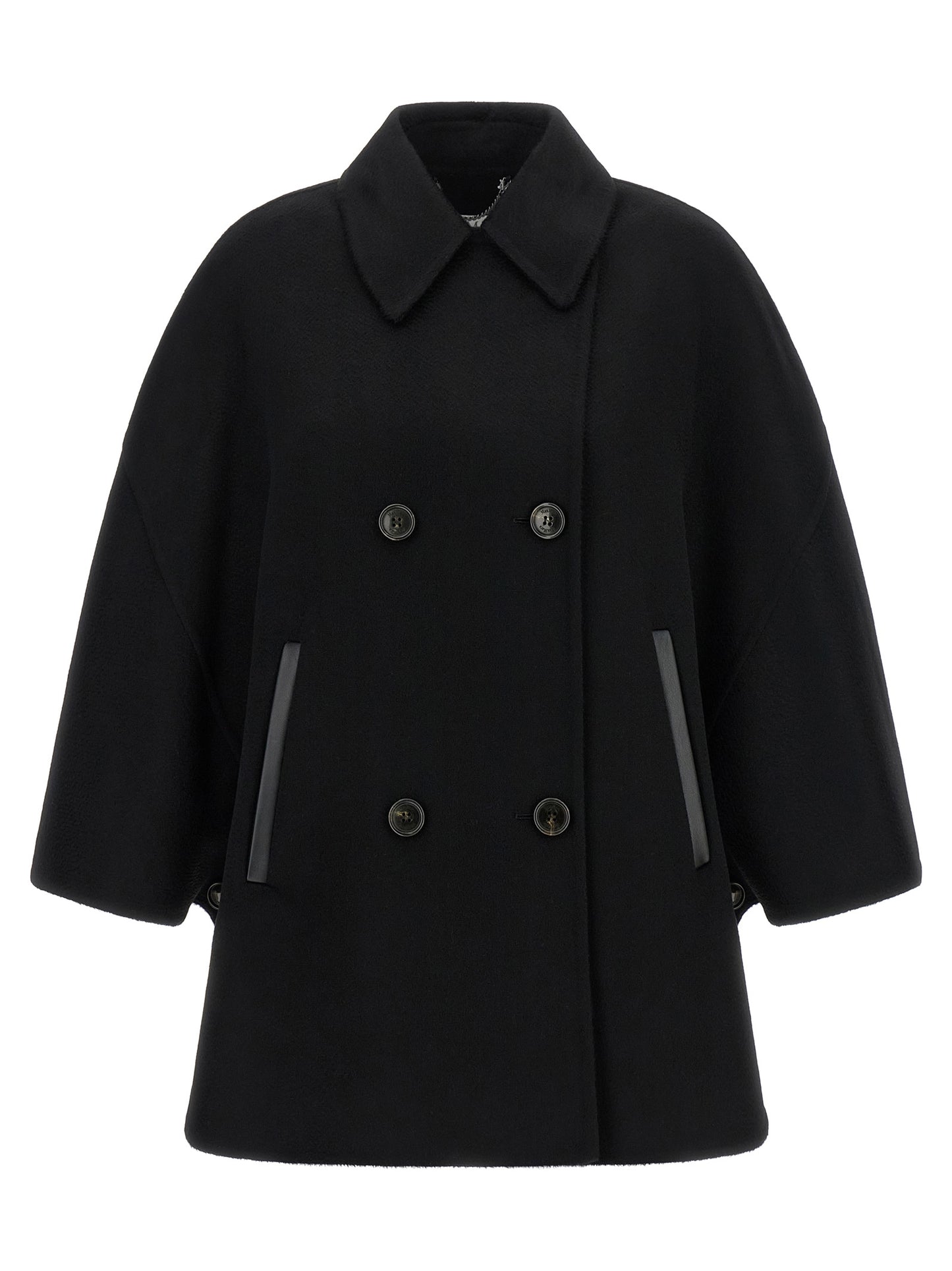 Max Mara Black Cashmere Coat