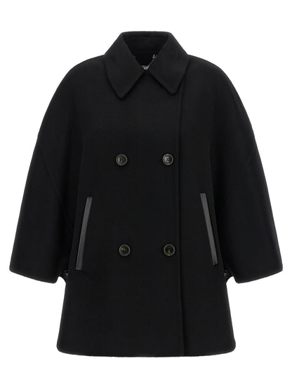Max Mara Black Cashmere Coat