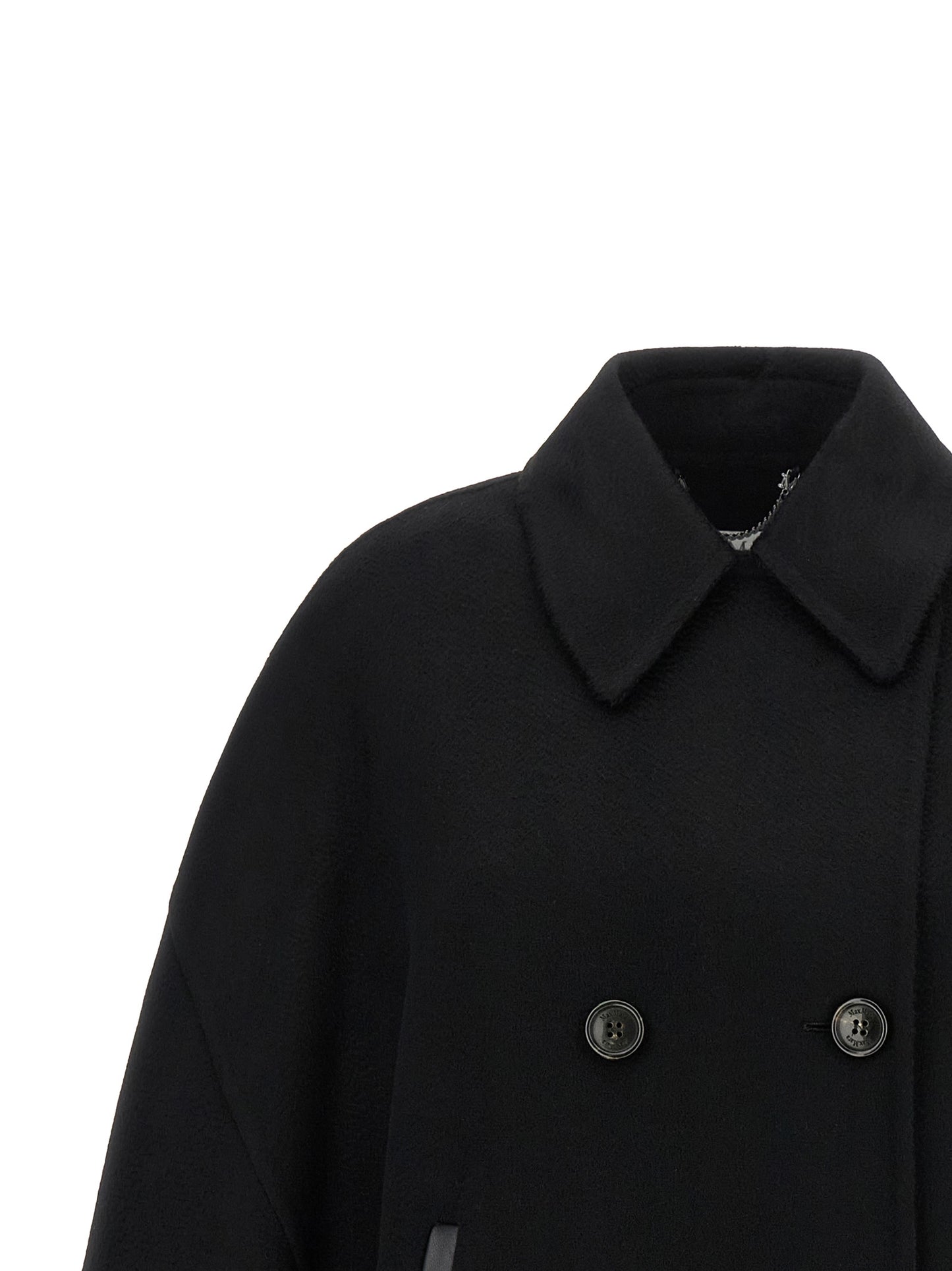 Max Mara Black Cashmere Coat