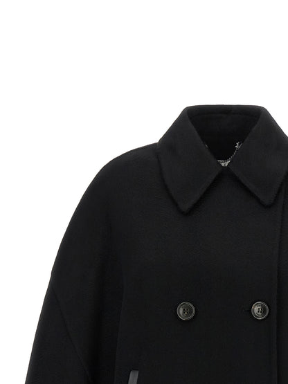 Max Mara Black Cashmere Coat