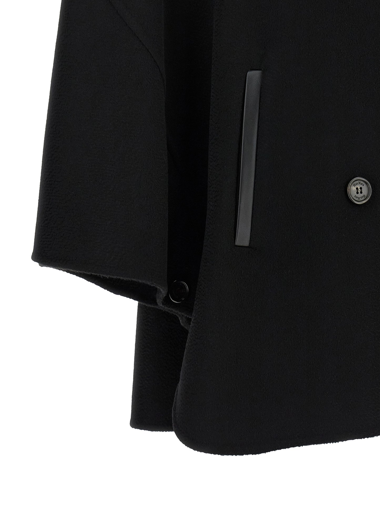 Max Mara Black Cashmere Coat