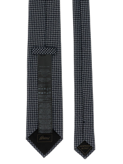 Brioni Blue Silk Tie