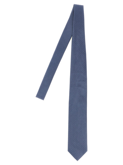 Brioni Blue Silk Tie
