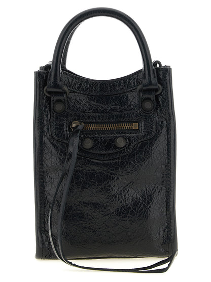 Balenciaga Black Lamb Leather Accessories