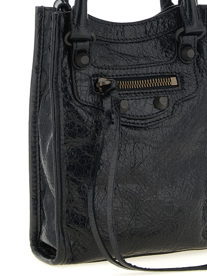 Balenciaga Black Lamb Leather Accessories