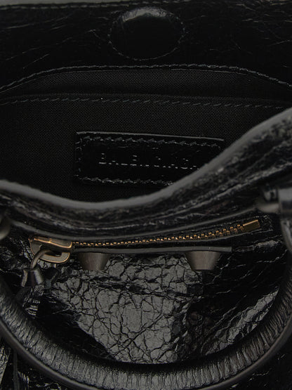 Balenciaga Black Lamb Leather Accessories