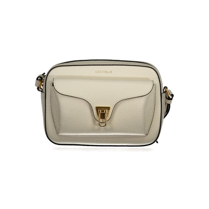 Coccinelle White Leather Women's Bag