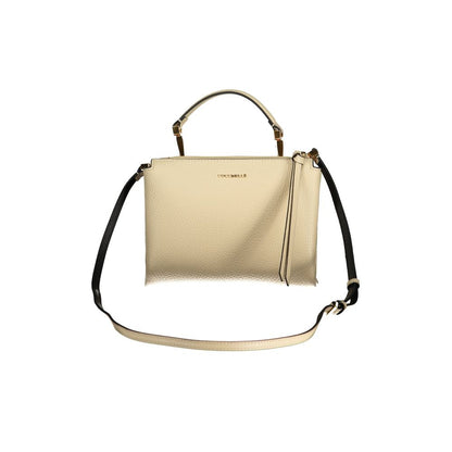 Coccinelle Beige Leather Women's Bag
