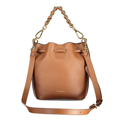 Coccinelle Brown Leather Woman Bag