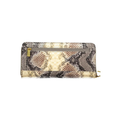 Guess Jeans Beige Polyurethane Women's Wallet