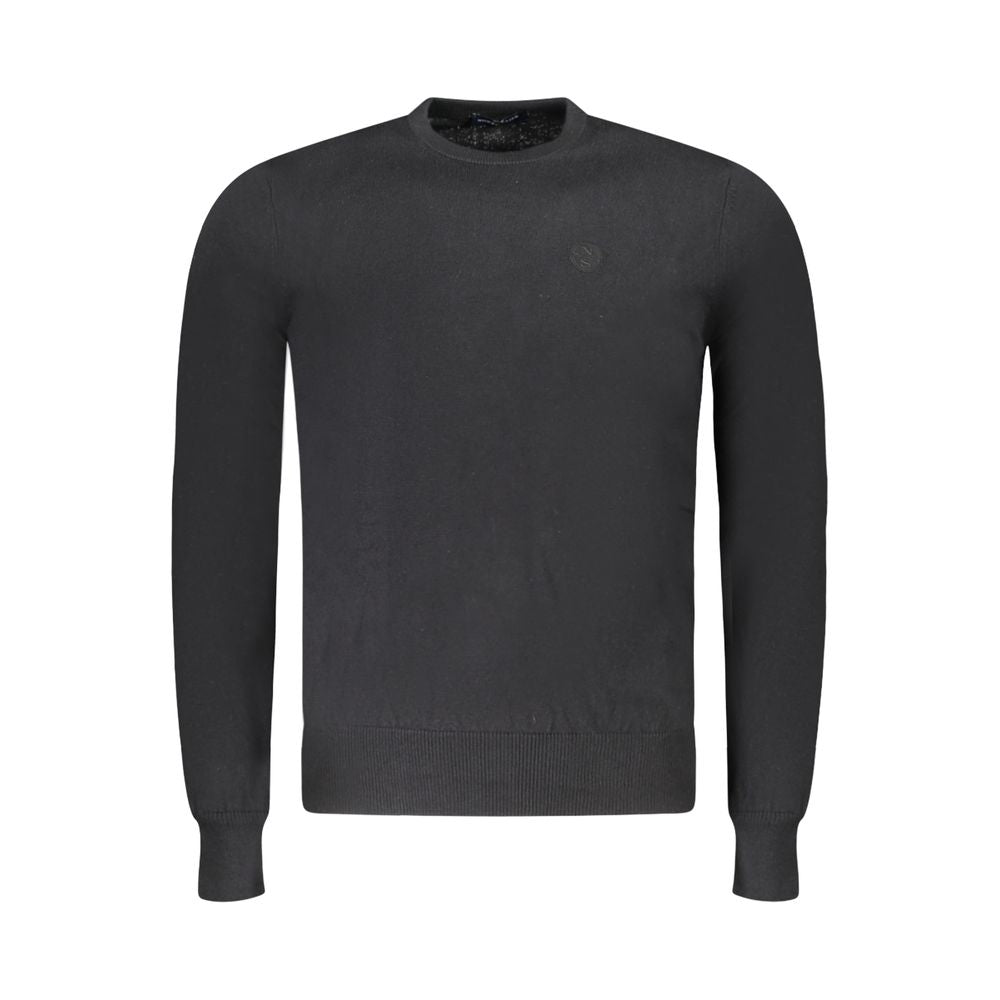 North Sails Black Fabric Men's Sweater