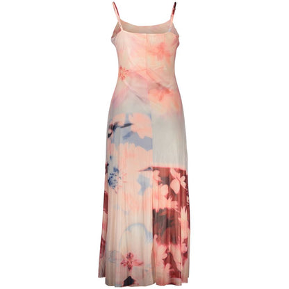 Desigual Pink Viscose Women's Dress