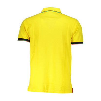 U.S. Grand Polo Yellow Cotton Men's Polo Shirt