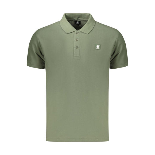 U.S. Grand Polo Green Cotton Men's Polo Shirt