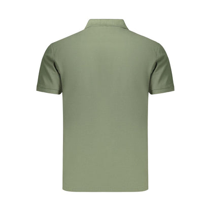 U.S. Grand Polo Green Cotton Men's Polo Shirt