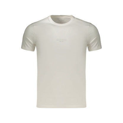 Guess Jeans White Cotton T-Shirt