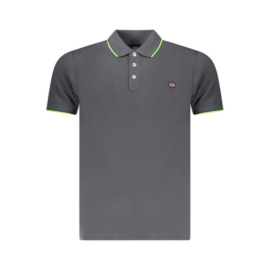 Norway 1963 Gray Cotton Polo Shirt