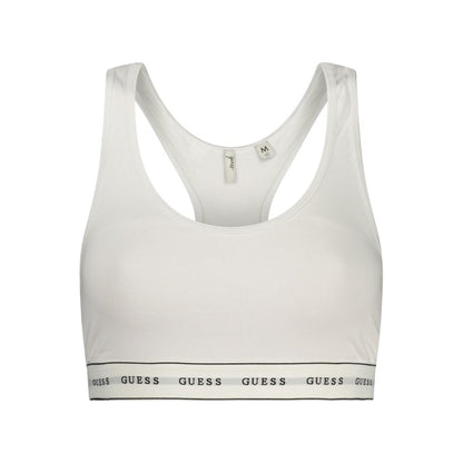 Guess Jeans White Cotton Bra