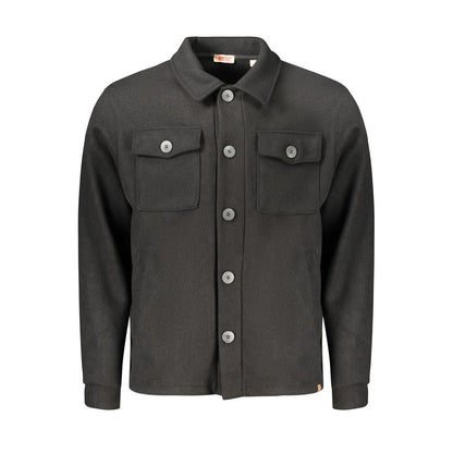 Rifle Black Cotton Jacket