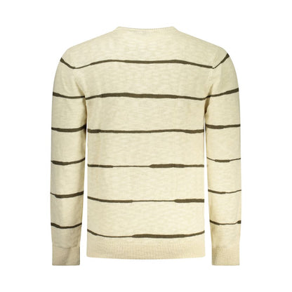 Guess Jeans Beige Cotton Sweatshirt