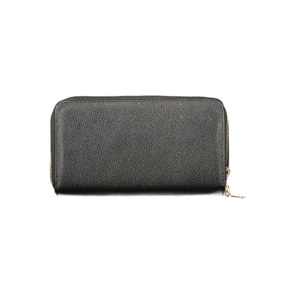 Mario Valentino Black Polyethylene Wallet