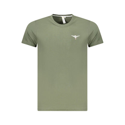 Accademia Militare Green Cotton T-Shirt