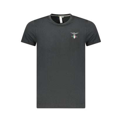 Accademia Militare Black Cotton T-Shirt