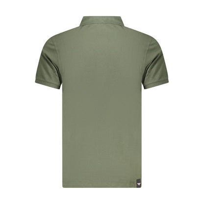 Accademia Militare Green Cotton Polo Shirt