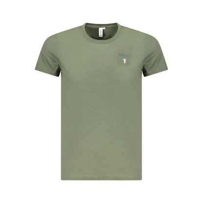 Accademia Militare Green Cotton T-Shirt