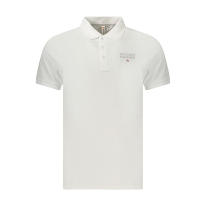 Accademia Militare White Cotton Polo Shirt