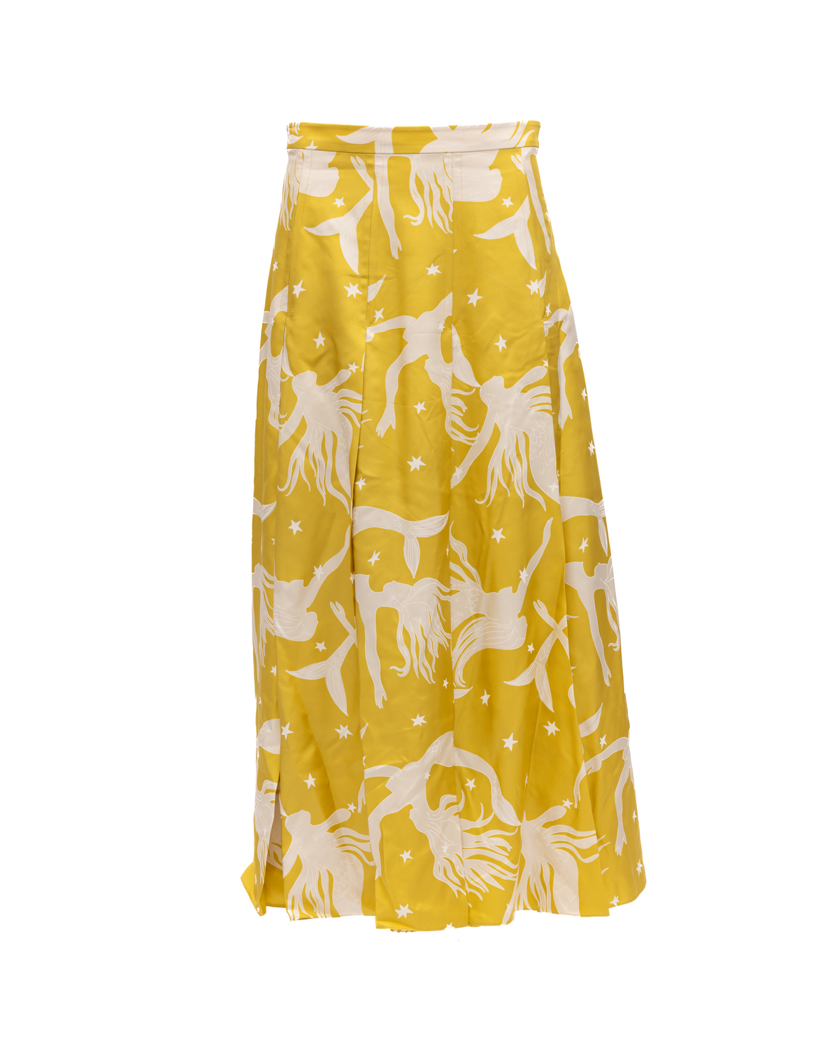 Skirt by Valentino Garavani for women in cotton yellow & print features a contoured silhouette from the Women's Maxi Long Skirt collection, characterized by its contoured maxi long for a contoured finish.