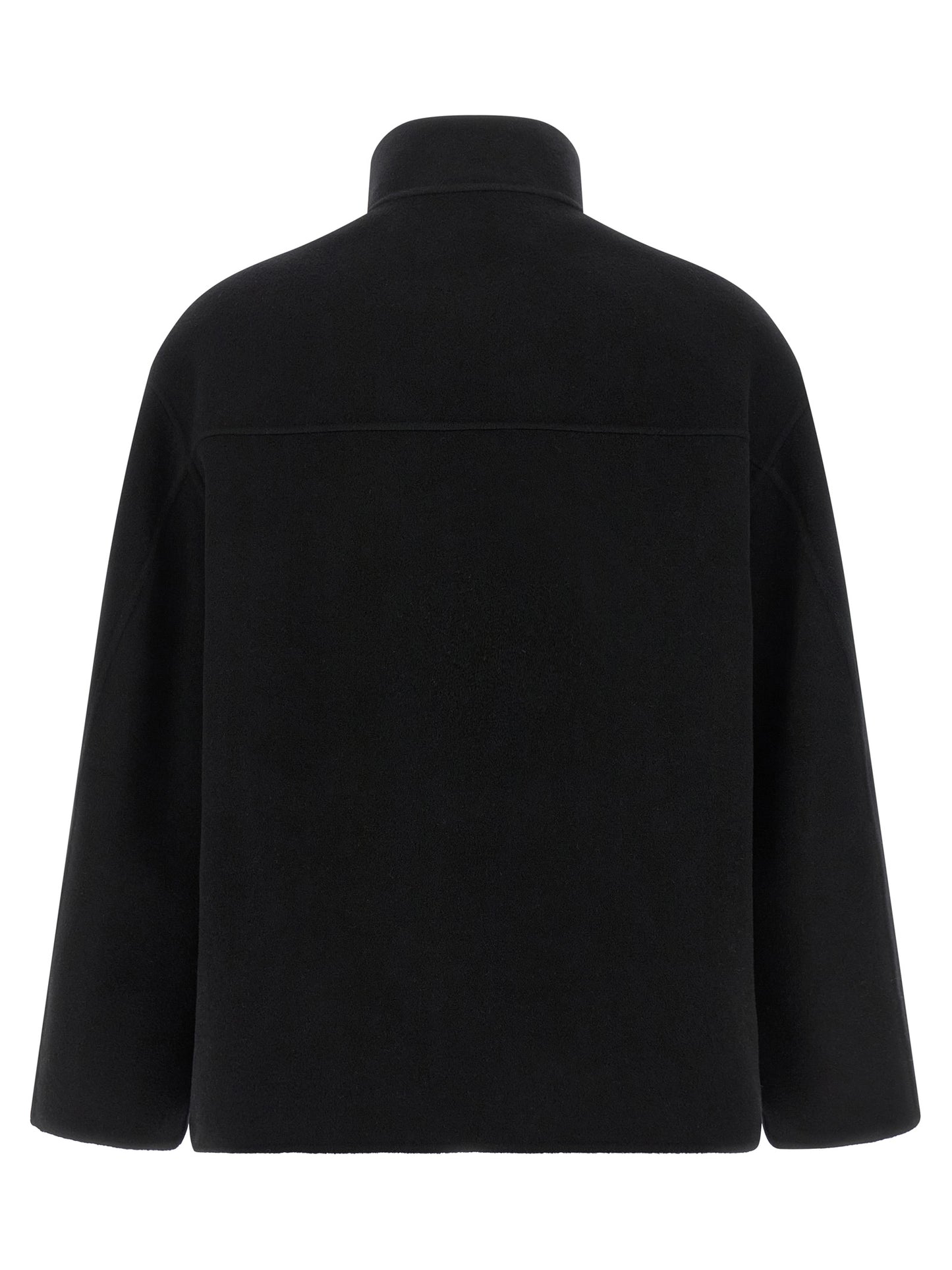 Rohe Black Wool Coat