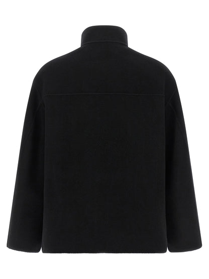 Rohe Black Wool Coat