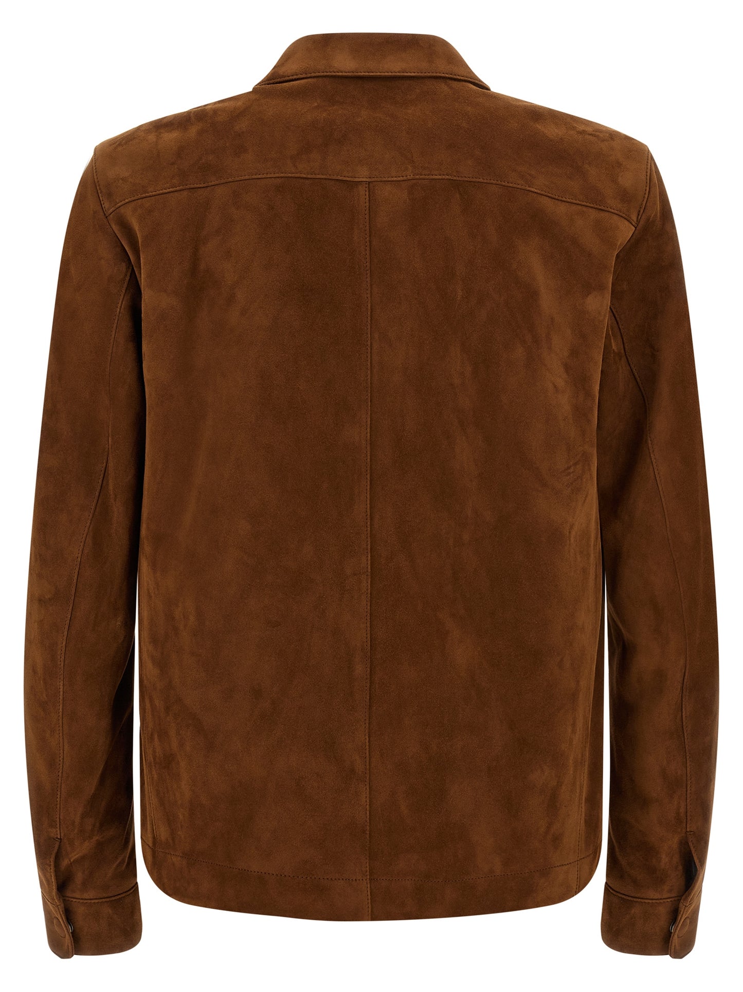 Tom Ford Brown Lamb Leather Leather Jacket