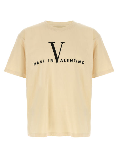 Valentino Garavani Beige Cotton T-Shirt