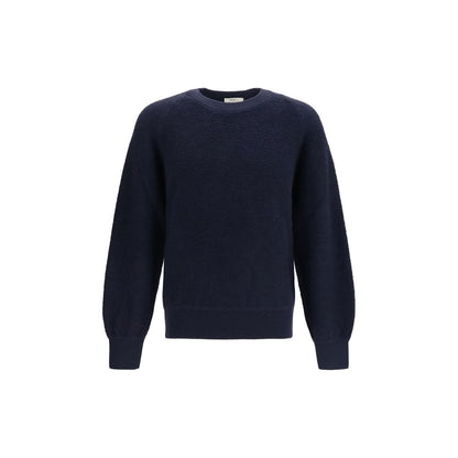 Piacenza Cashmere Blue Wool Oves Aries Sweatshirt