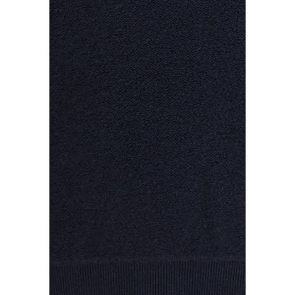 Piacenza Cashmere Blue Wool Oves Aries Sweatshirt