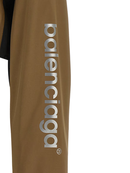 Balenciaga Brown Polyester Shell Jacket