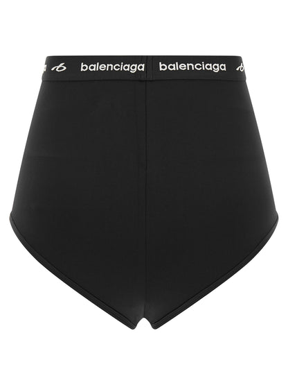 Balenciaga Black Polyamide Briefs