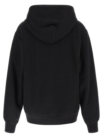 Dolce & Gabbana Black Cotton Hoodie