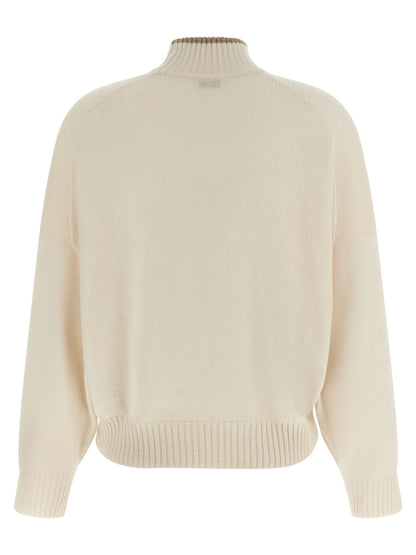 Brunello Cucinelli Beige Cashmere Cardigan