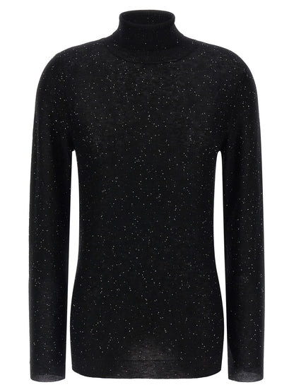 Fabiana Filippi Black Wool Cardigan