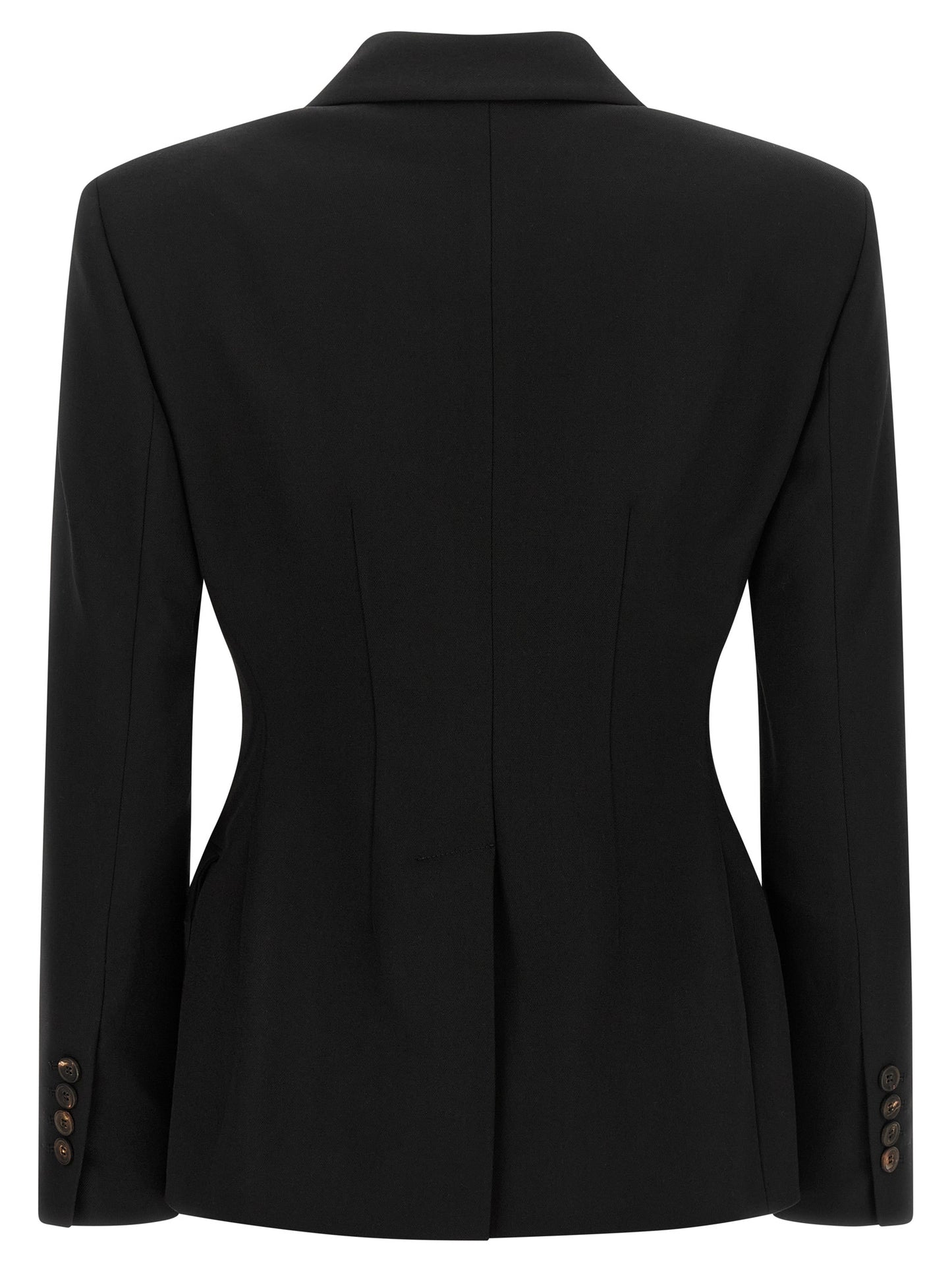 Brunello Cucinelli Black Virgin Wool Blazer
